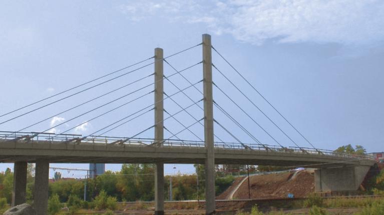 Obnovení silnice III/2565 Most – Mariánské Radčice: SO 201 Most přes kolejiště ČD a řeku Bílinu