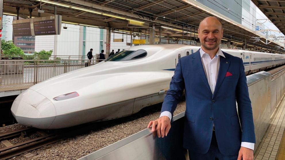 Pardubický poslanec Martin Kolovratník se věnuje rozvoji české železnice v rámci své práce ve Správní radě Správy železnic