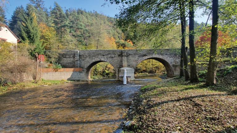 Rekonstrukce historického kamenného mostu Plzeňský kraj, Rabštejn nad Střelou
