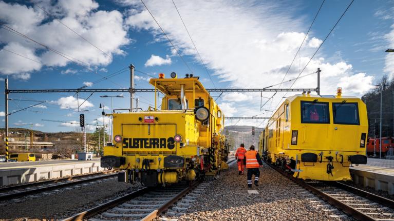 Nová železniční mechanizace společnosti Subterra