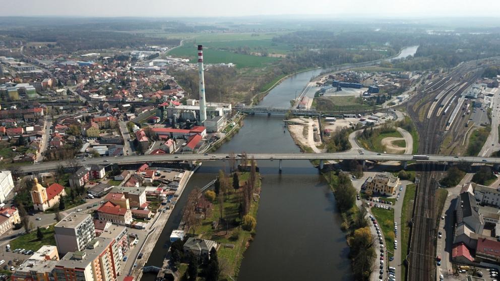 Komunikace II/125 přes řeku Labe a železniční dráhu v Kolíně, most ev. č. 125-034