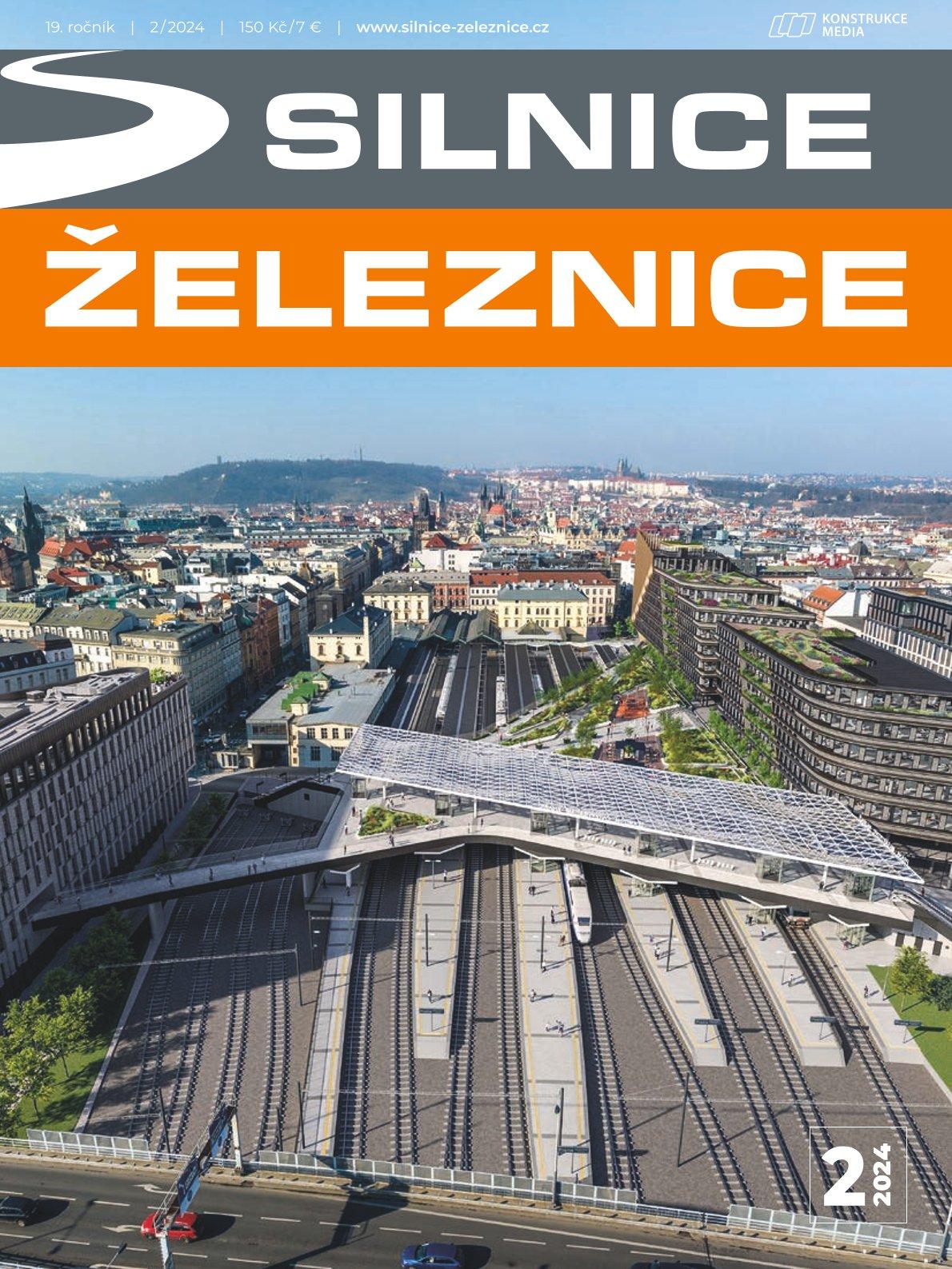 Obálka časopisu Silnice Železnice 2/24