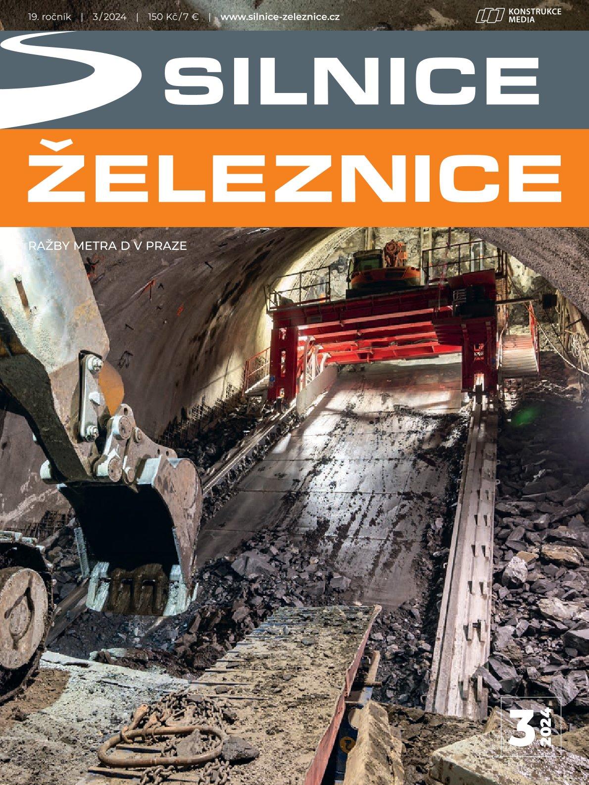 Obálka časopisu Silnice Železnice 3/24