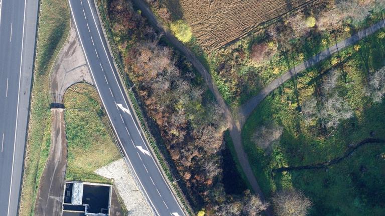 Letecká fotogrammetrie a BIM modely pomáhají v dokumentaci dopravních staveb i okolí 